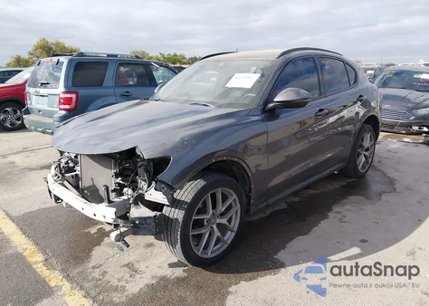 2018 Alfa Romeo Stelvio Ti Sport Awd from USA, damaged, VIN ZASFAKNN5J7B81765